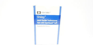 Covidien 8CN85H Shiley Adult Flexible Tracheostomy Tube 8.5ID x 12.2OD x 26.6mm